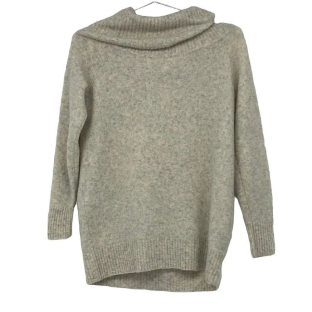 Wilfred  Free Grey Wool and Yak Cowl Neck Sweater S